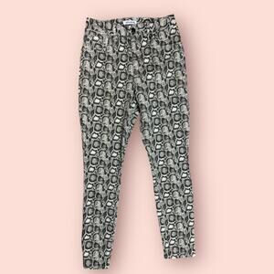 Good American Womens Jeans Good Legs Snake Print
High Rise Skinny Size 10 30